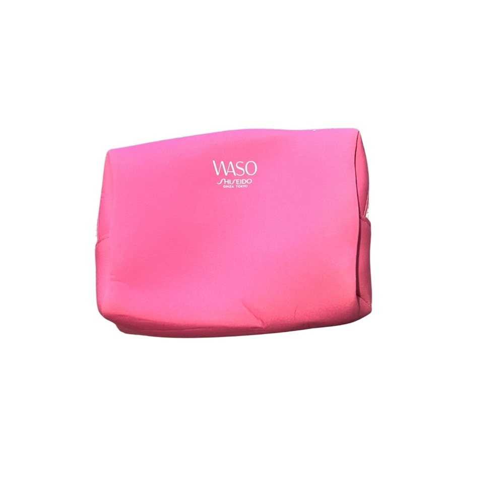 Shiseido WASO Vibrant Pink Cosmetic Case